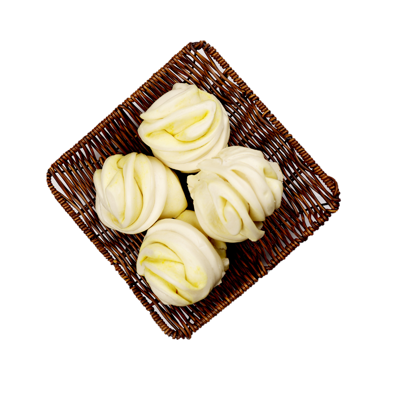 虎钢馋传统手工花卷馍速食早餐馒头面点甘肃特色美食糕点10个装 原味