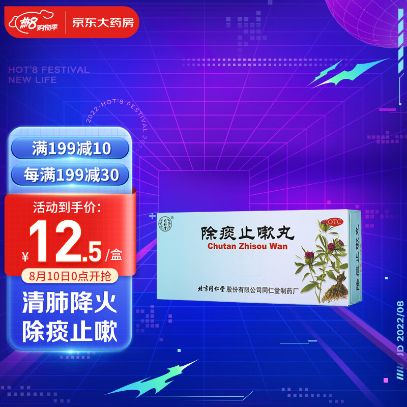同仁堂除痰止嗽丸-价格历史与销量趋势分析