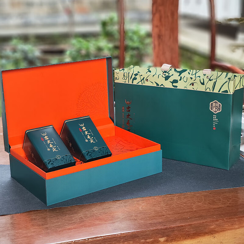 明前特级湖南湘西古丈毛尖茶叶绿茶2024新茶端午节礼盒装送礼长辈 200