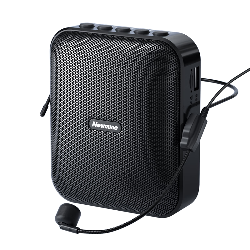 紐曼U-101 小蜜蜂擴(kuò)音器教師專用喇叭導(dǎo)游腰掛麥克風(fēng)藍(lán)牙音箱娛樂揚(yáng)聲器喊話器培訓(xùn)講課教學(xué)隨身喇叭 U-101【贈腰帶+有線頭戴麥】