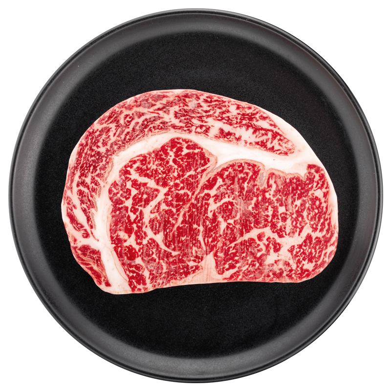 牛家纪澳洲和牛 m6-7 肉眼牛排 500g眼肉厚切雪花牛排肋眼新鲜原切