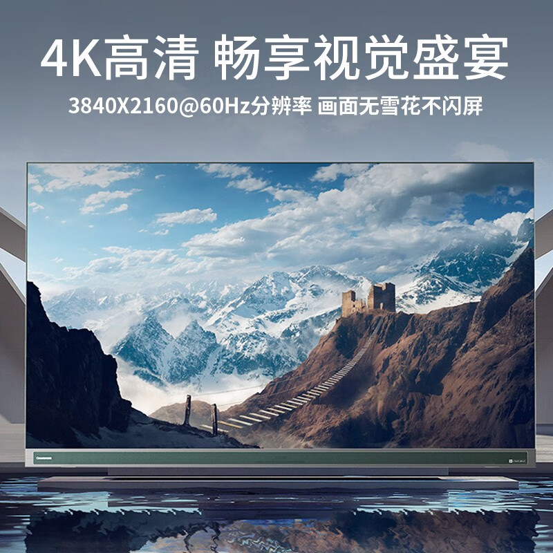 腾捷兴 HDMI/VGA/DVI/DP/SDI分配器一分二/一分四/一分八/1分16 一进多出高清视频画面同显分屏共享器 DP分配器 一分四