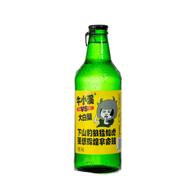牛小溪老汽水 360ml*6瓶 大白梨东北喝的是回忆 桔汁12瓶