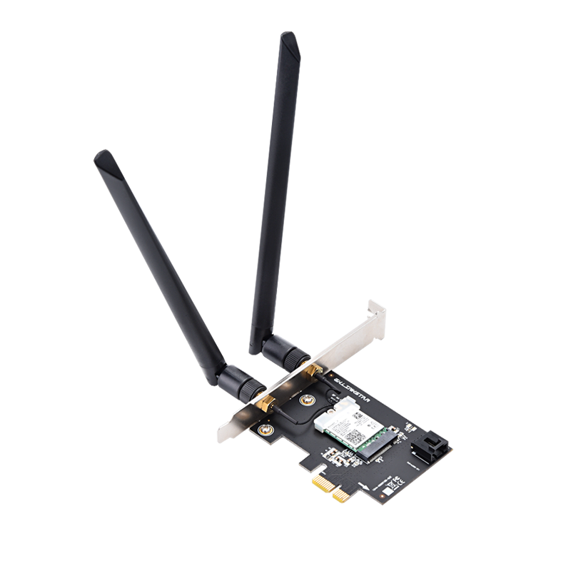 gxlinkstarWiFi7 PCI-E��������BE200/AX210/AX200�羺��Ϸ5Gǧ����������һ�ȶ�������̨ʽ������WiFi������ 7260˫Ƶ1200M��PCI-E������