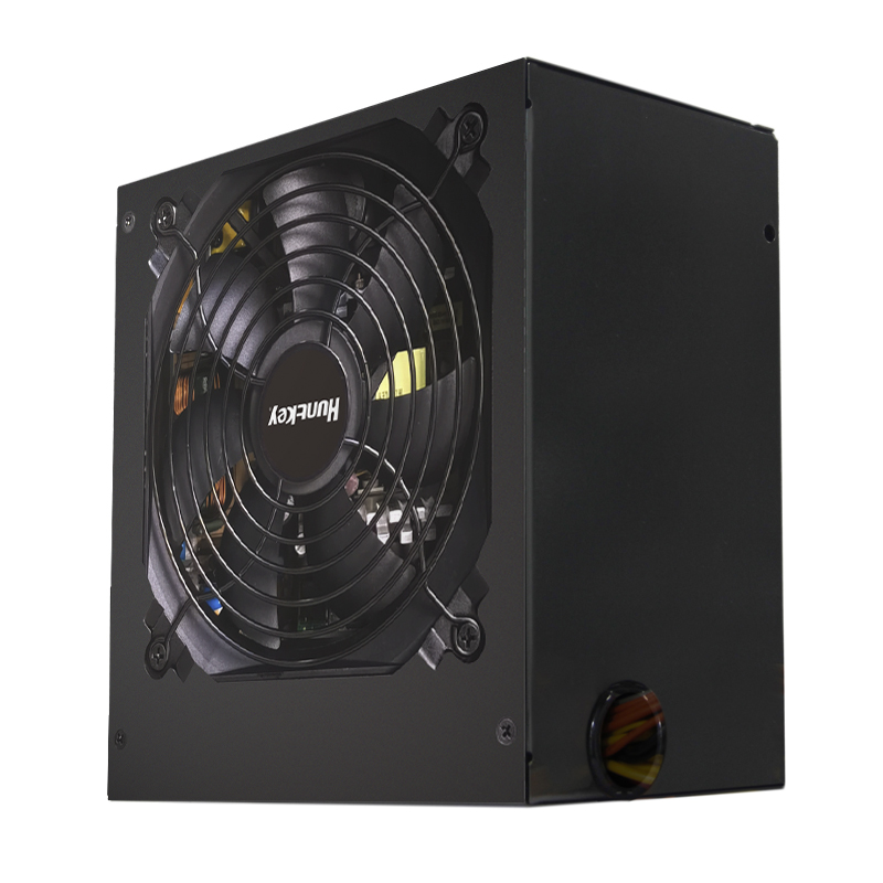 航嘉（Huntkey）JUMPER500S 额定500W 电脑电源(主动PFC/双管正激/温控风扇/宽幅电压/背部走线/三年质保)