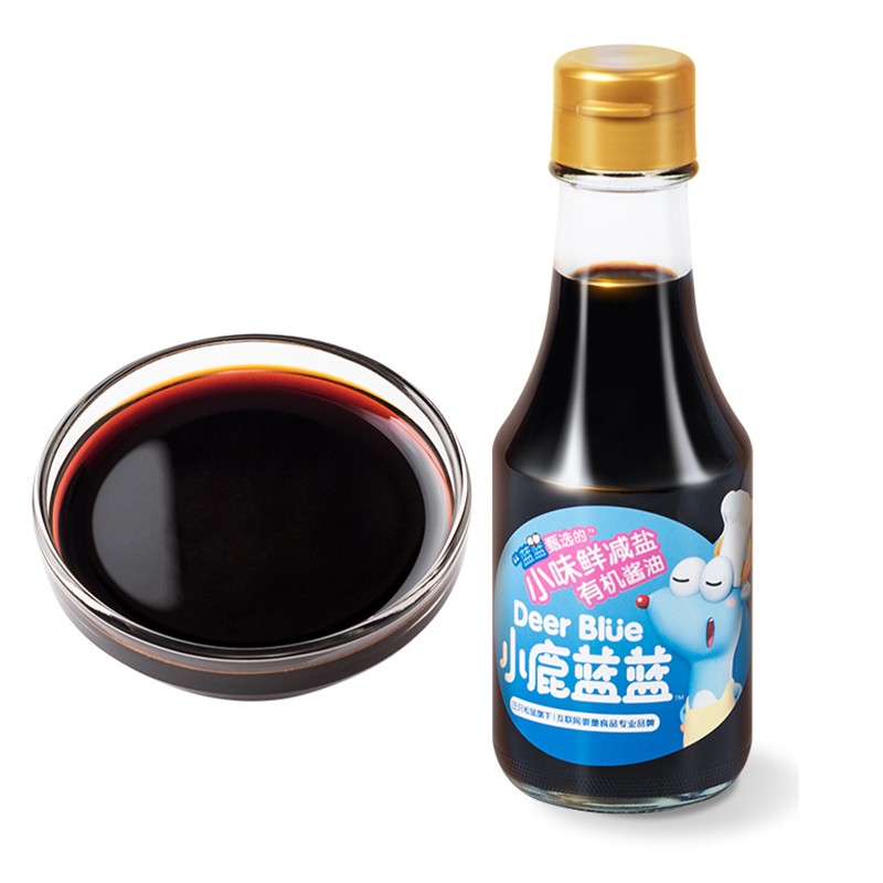 小鹿蓝蓝_有机酱油减盐调味调料日式酿造工艺成人日常吃也可以吗？