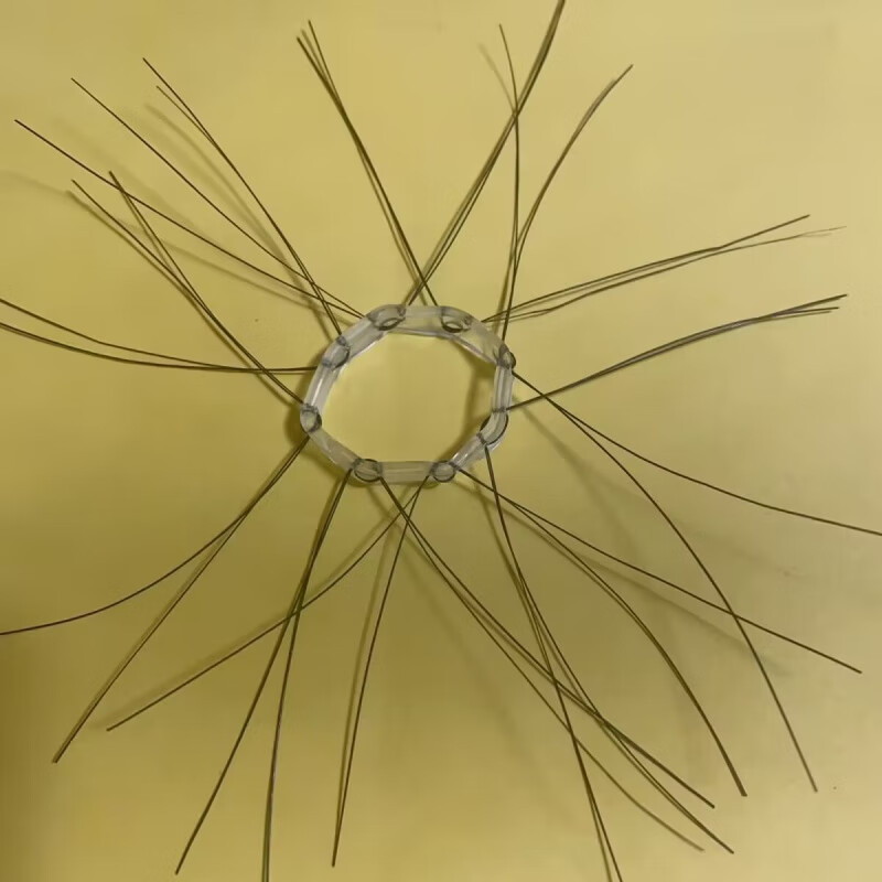 马尾毛锁精环 不掉毛不脱落黑马尾毛 爱好前戏道具 夫妻情趣保密 直径