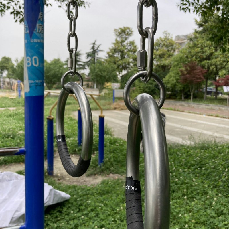 不锈钢吊环 健身家用成人室内户外运动器材引体向上颈椎腰椎拉伸 a款