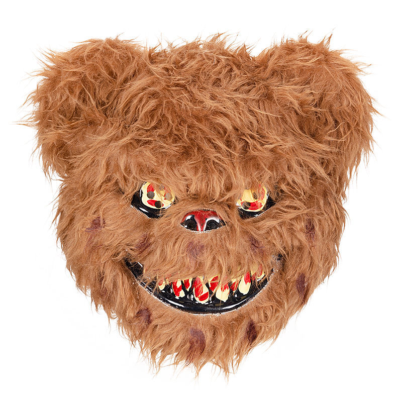 【精选】血腥恐怖熊面具男女抖音快手网红同款杀手兔面具恐怖兔子万圣