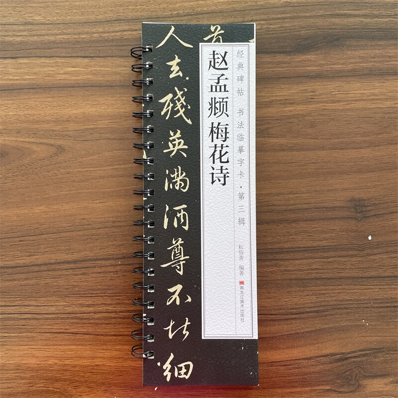 赵孟頫梅花诗 毛笔书法字帖 经典碑帖书法