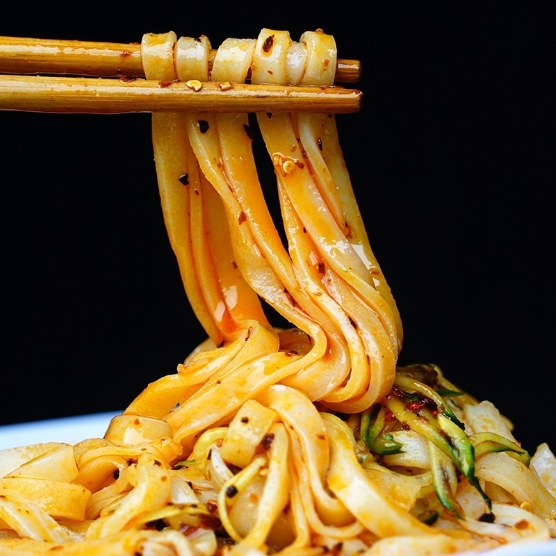 食芳溢四川广元特产 蒸凉面 380g*5袋 广元米凉面四川陕西省特产小吃