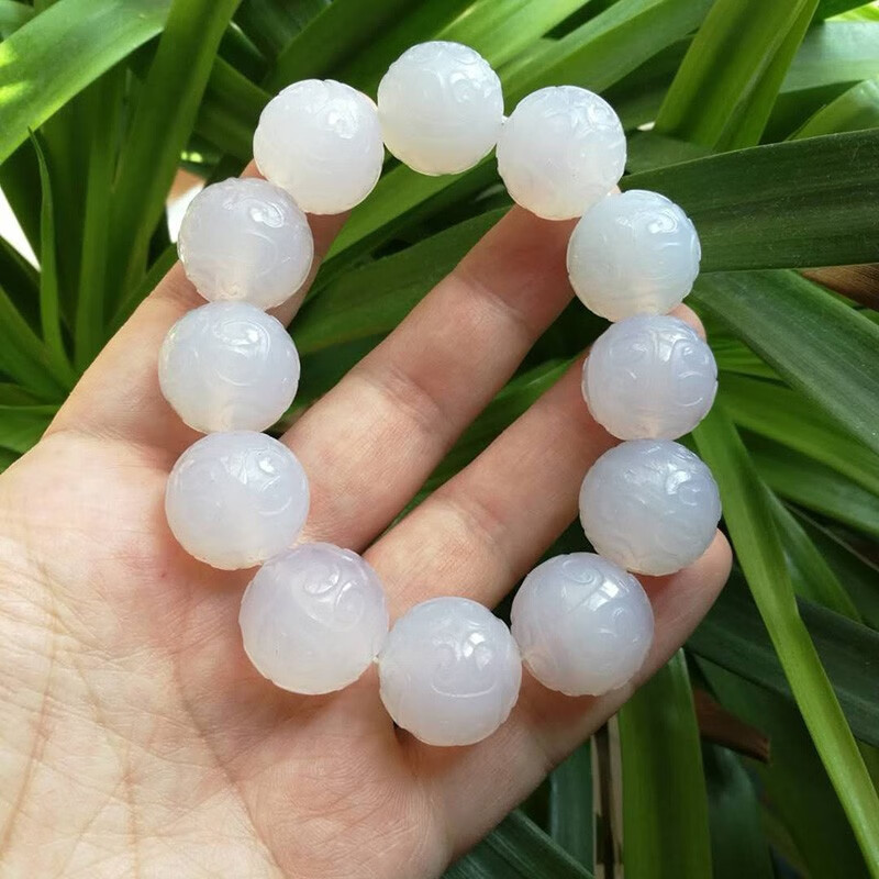 珠宝严选【每日漏】虎薇玉髓玛瑙回纹珠手链 复古款 回纹珠佛珠手链