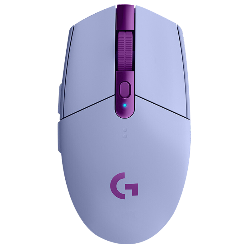 罗技（G）G304 无线游戏鼠标 电竞吃鸡鼠标 自定义宏编程压枪鼠标 宿舍台式机笔记本滑鼠送男友 G304（紫色）