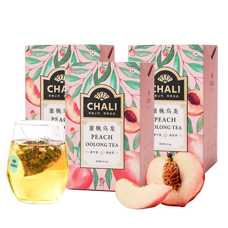 茶里花草茶蜜桃乌龙袋泡茶价格走势及口碑评价