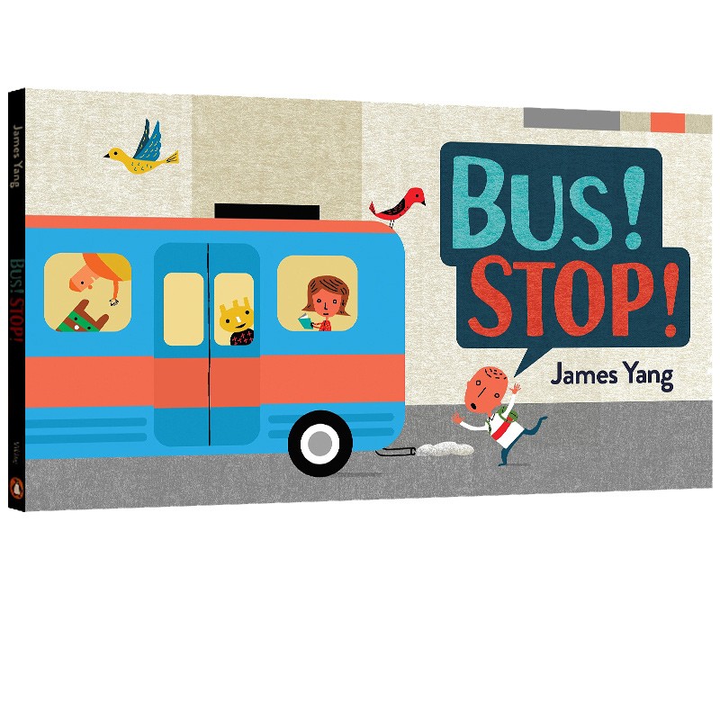 英文原版 bus! stop!