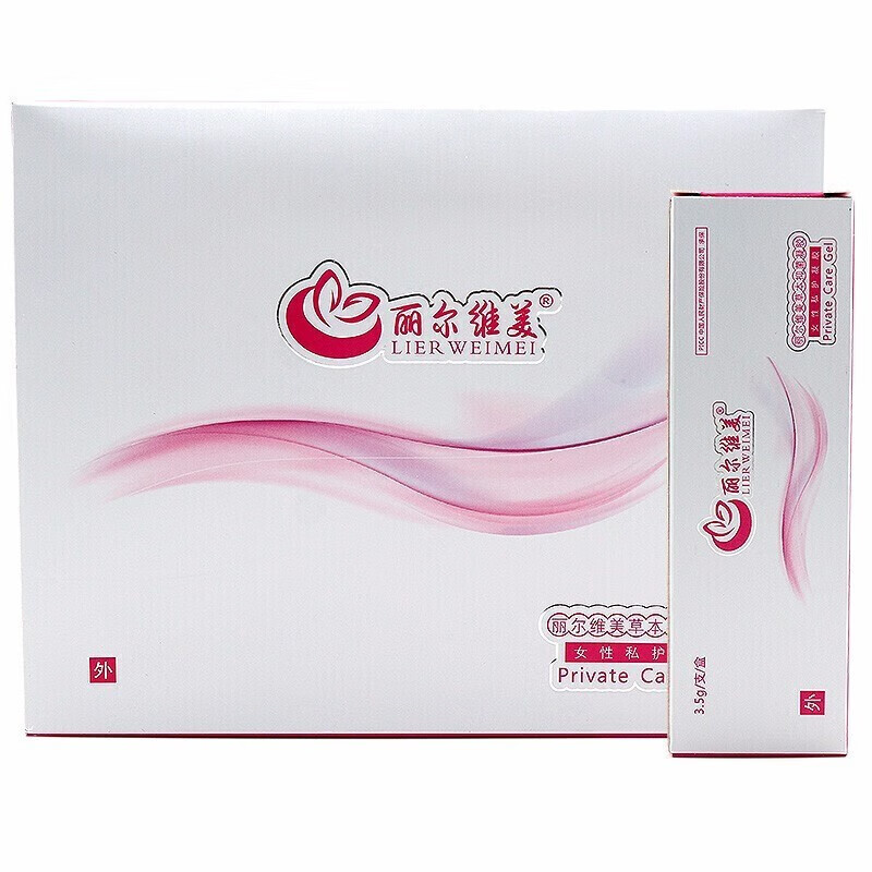 丽尔维美凝胶女性护理草本凝胶私处护理凝胶 4支/盒 一盒装
