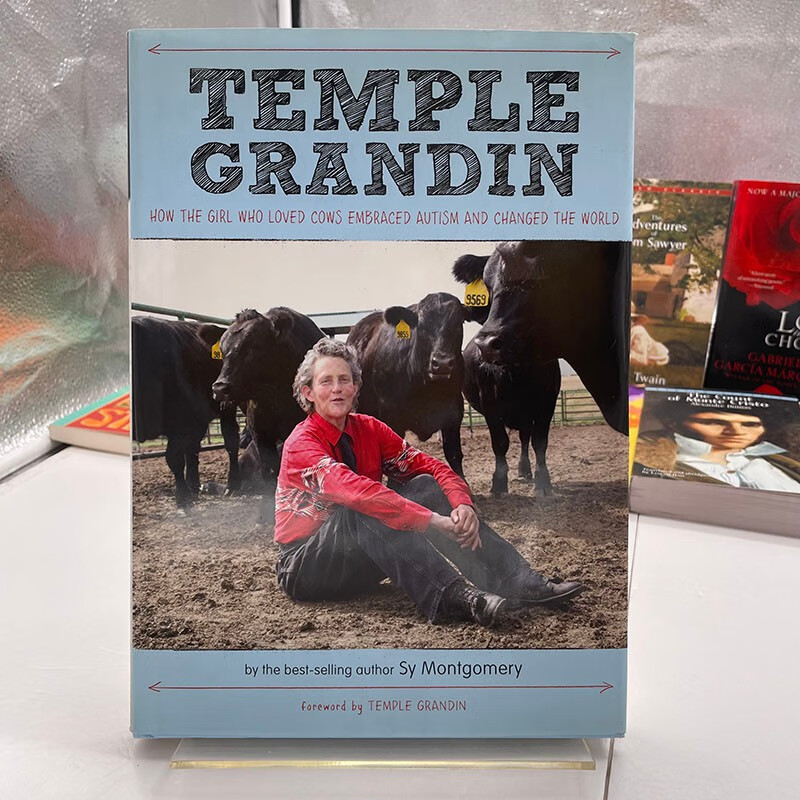 进口英文原版现货 temple grandin 坦普尔·格兰丁:爱奶牛的女孩如何
