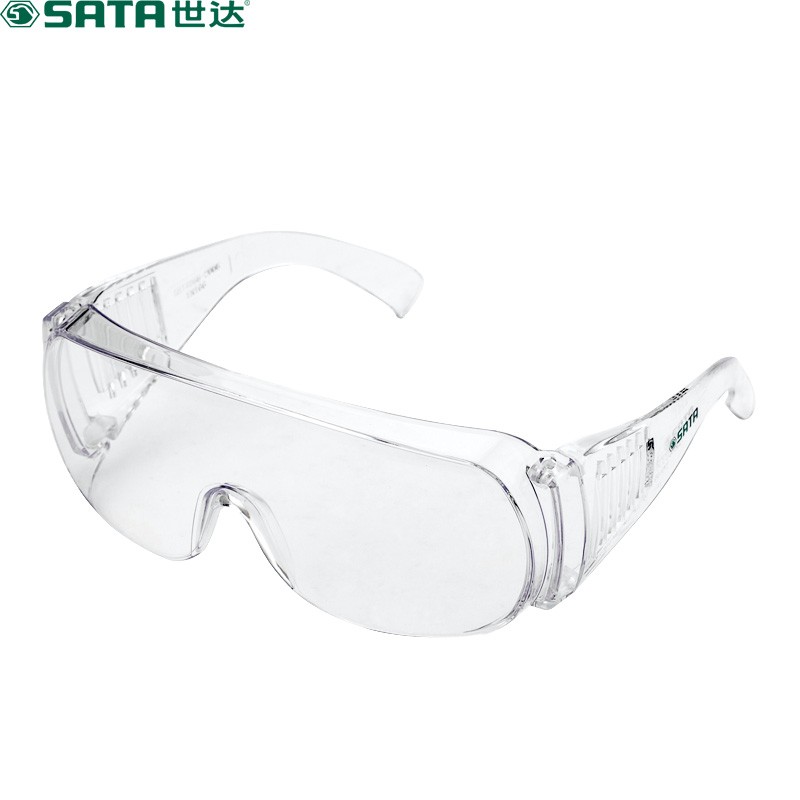 世达(sata)yf0103防护眼镜亚洲款防冲击防护镜工业护目镜男防尘防风沙