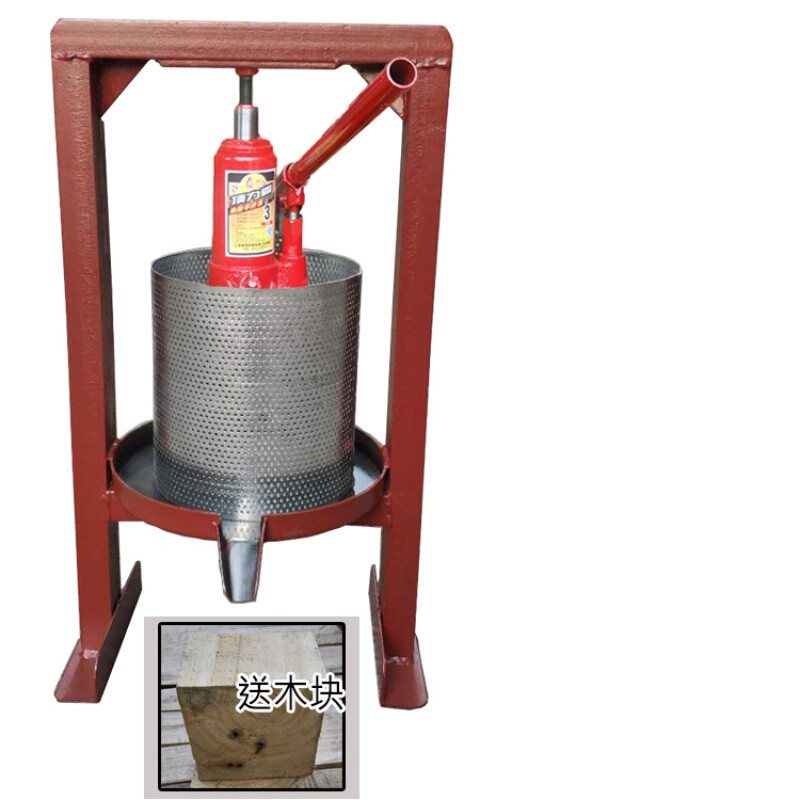 梓萤岔液压千斤顶手动压油机榨油机手摇式压滤机压榨机猪油渣压饼机