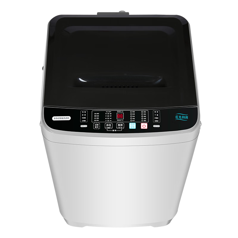 志高（CHIGO）洗衣机大容量家用全自动波轮洗衣机8.2公斤 智能洗脱一体机 蓝光洗护强劲电机仿生手洗 灰色