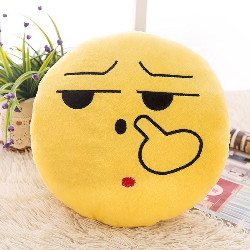【京选好货】滑稽抱枕qq表情包 可爱qq表情包抱枕暖手