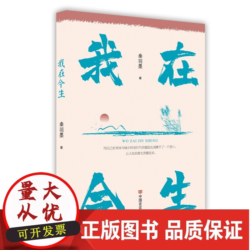 我在今生 秦羽墨 中国言实出版社