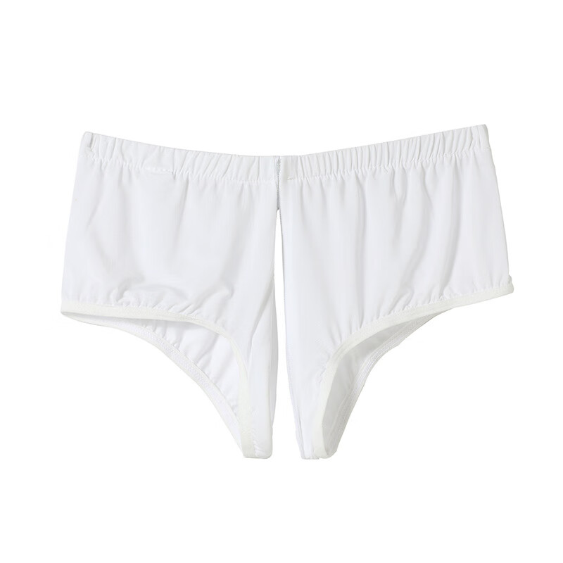 户外隐形拉链内裤女免脱开档方便透明三角裤防盗带拉链性感开裆裤