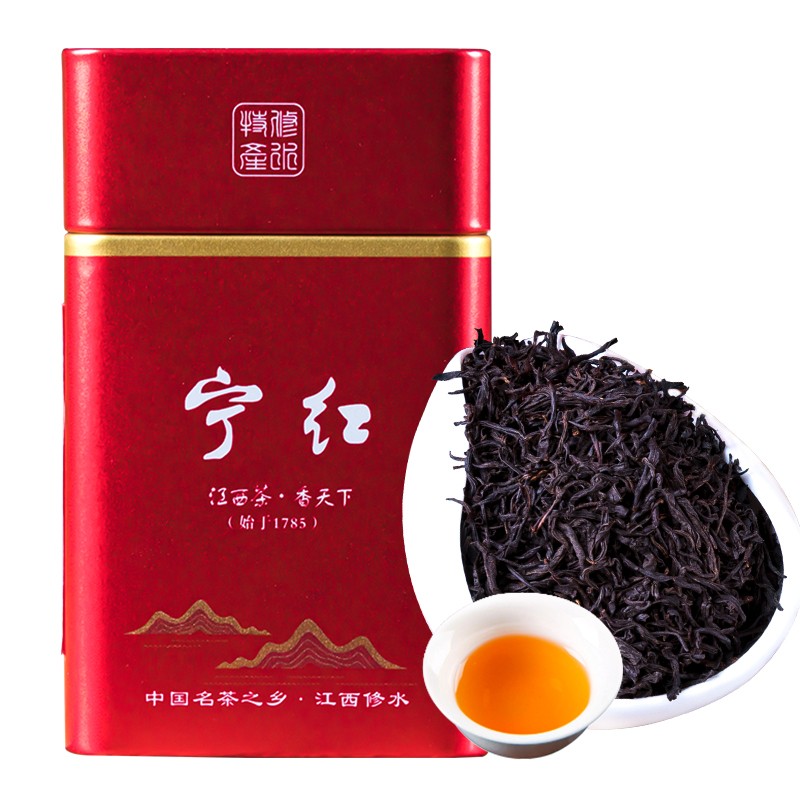 菊芝韵 茶叶 工夫红茶 宁红茶125克