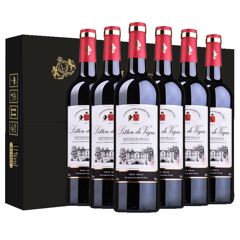 优质法国原瓶进口红酒-利藤干红系列，价格稳中有降|京东葡萄酒历史价格查询在哪