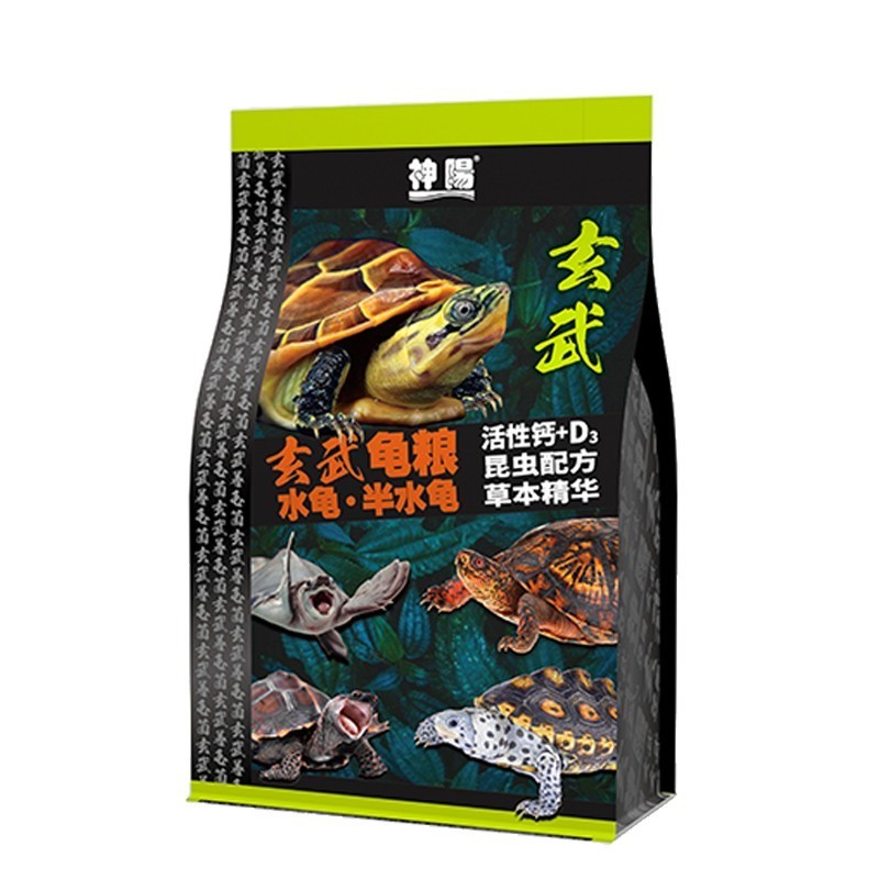 神阳龟粮300g活性钙增体乌龟粮食巴西草龟鳄龟饲料通用