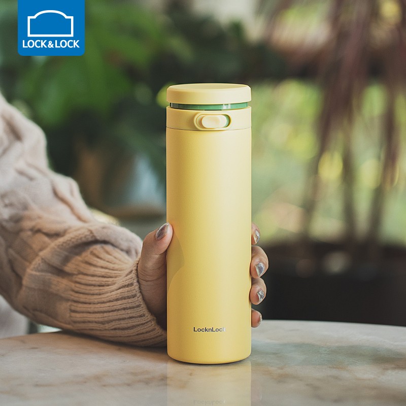 乐扣乐扣(lock&lock)susu保温杯女便携316杯子不锈钢水杯简约情侣男女