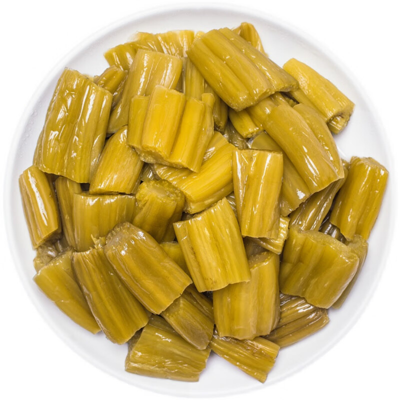 特产咸菜梗臭菜梗洪杆永嘉台州腌菜梗酸芥菜心泡菜蒂头下饭菜 芥菜梗