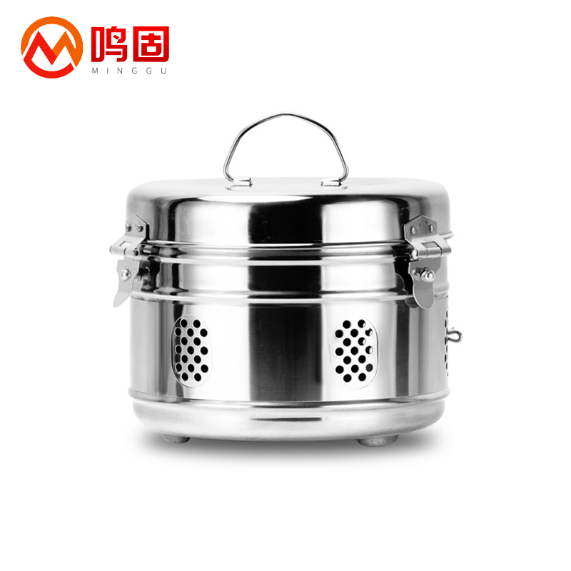 鸣固 不锈钢储槽高温无菌贮槽化学敷料器械盒消毒锅桶 化学储物槽