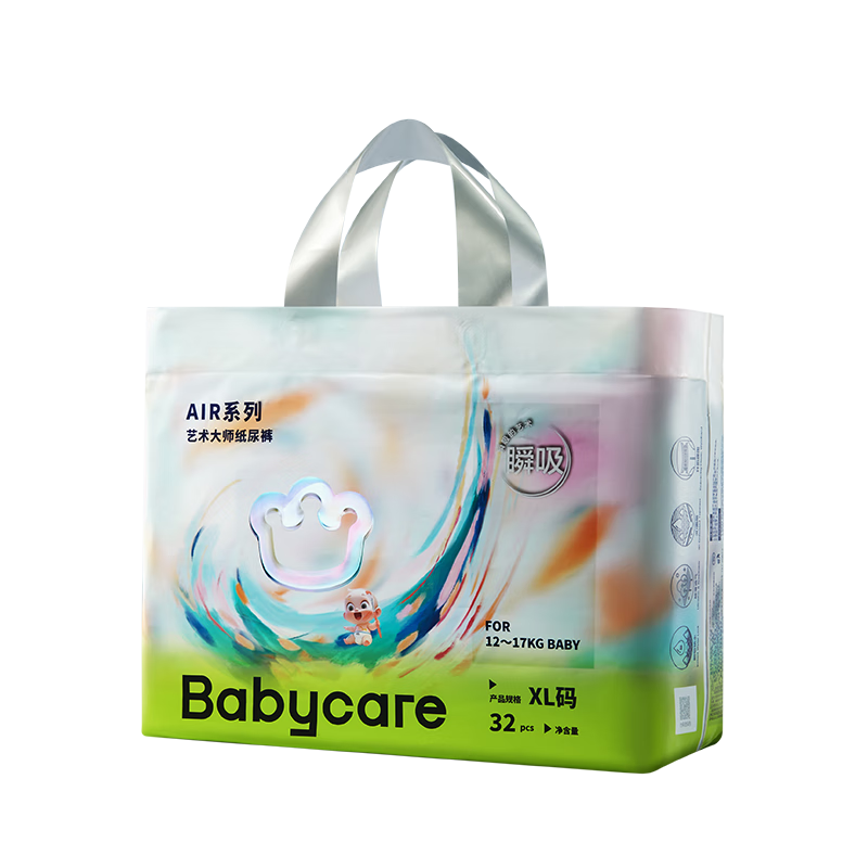 babycare������ʦӤ��ֽ���XL��32Ƭ(12-17kg)˲������͸����ʪ