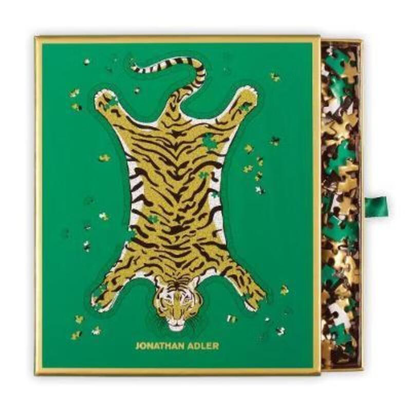 预订jonathan adler safari 750 piece shaped foil puzzle
