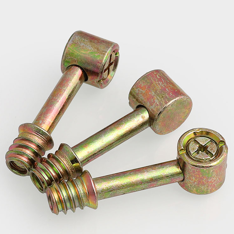 冰能 四合一连接件螺丝轮偏心螺母组装衣柜床拼板式家具五金配件m6