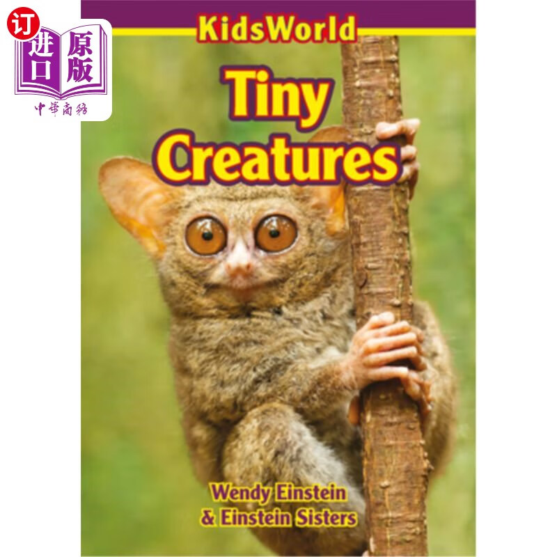 海外直订tiny creatures 微小的生物