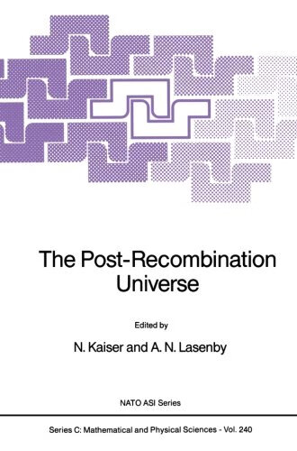 预订 the post-recombination universe
