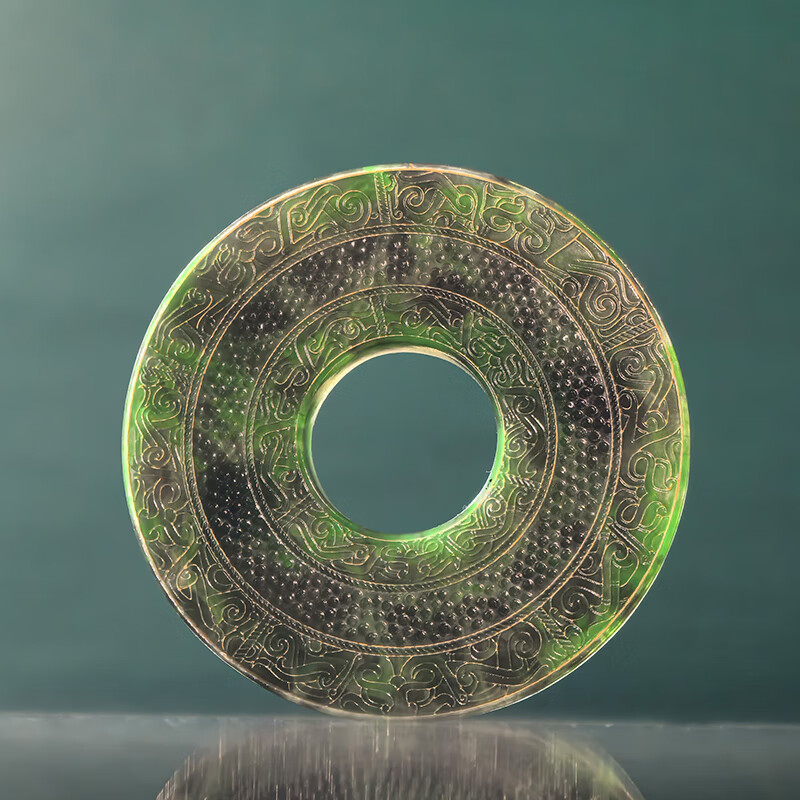 好客山东山东博物馆 鲁国大玉璧镇馆之宝文创冰箱贴创意摆件 鲁国大玉璧冰箱贴