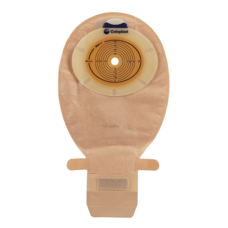 康乐保(coloplast)15541 胜舒一件式肠造口袋透明大便肠道造瘘袋 1个