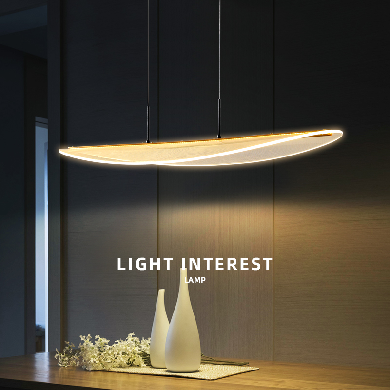 索也 设计师餐厅吊灯现代简约餐桌吧台艺术照明灯2023年新款北欧轻奢