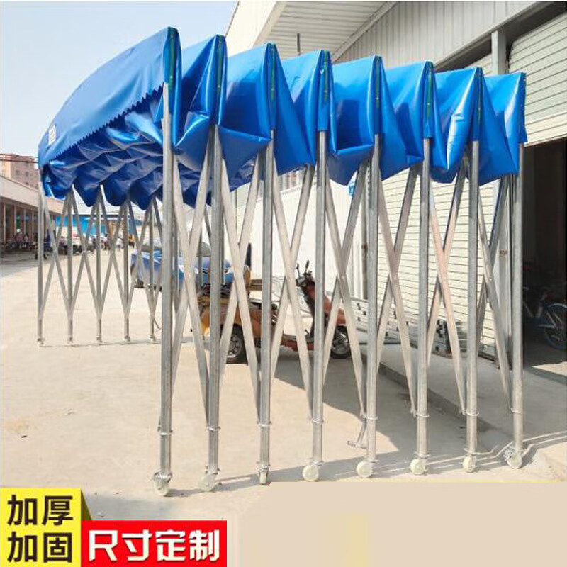 排档活动雨蓬遮阳棚夜市烧烤收缩棚车棚汽车雨棚遮阳棚折叠伸缩推拉蓬
