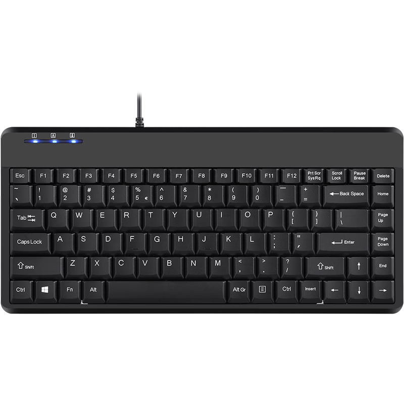 perixx 佩銳 PB409U 迷你商務(wù)工控機工業(yè)辦公鍵盤(pán) 有線(xiàn)USB便攜鍵盤(pán) 防潑濺設計