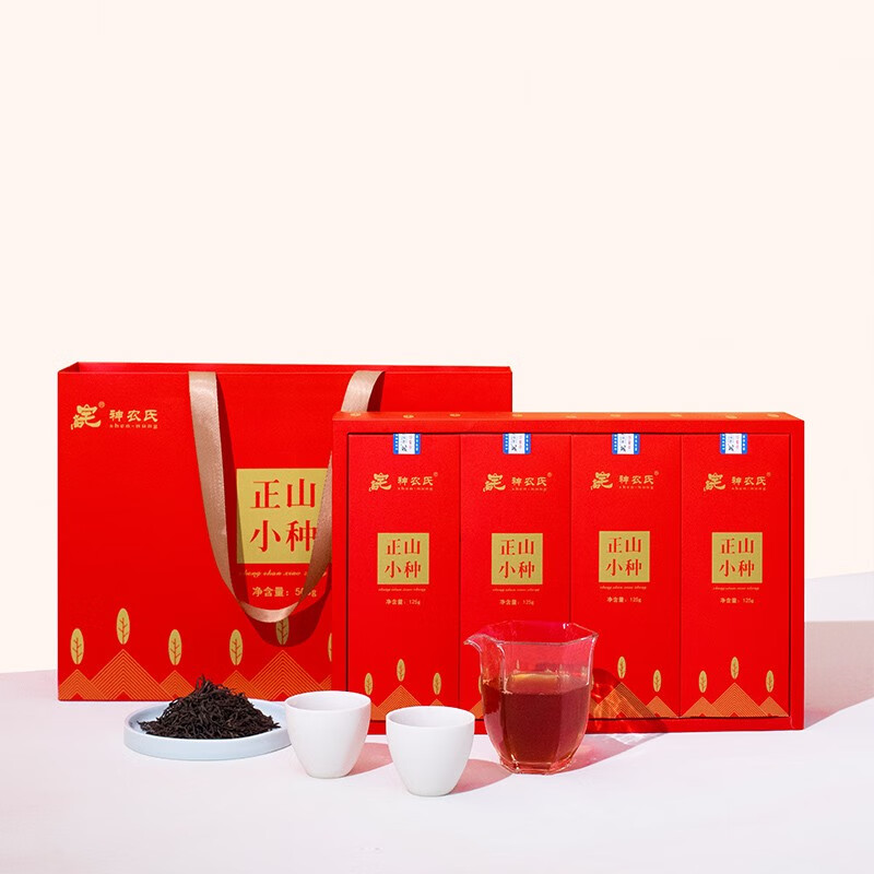 高宅神农氏正山小种红茶礼盒装送礼500克 礼盒装 * 1盒 500克