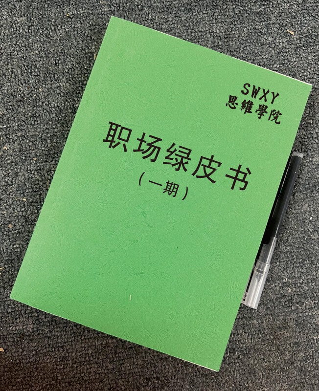 《职场绿皮书》一期回避现实的人未来将更不理想成功励志书籍
