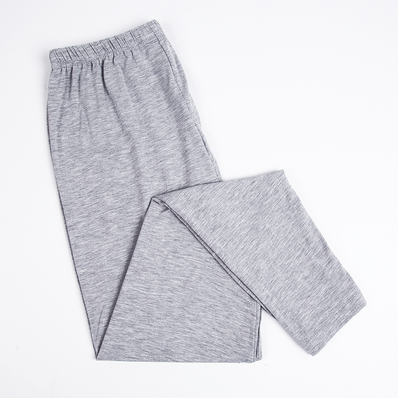 单件莫代尔秋裤女内穿紧身美体纯棉薄款加长简约打底裤衬裤 浅灰色