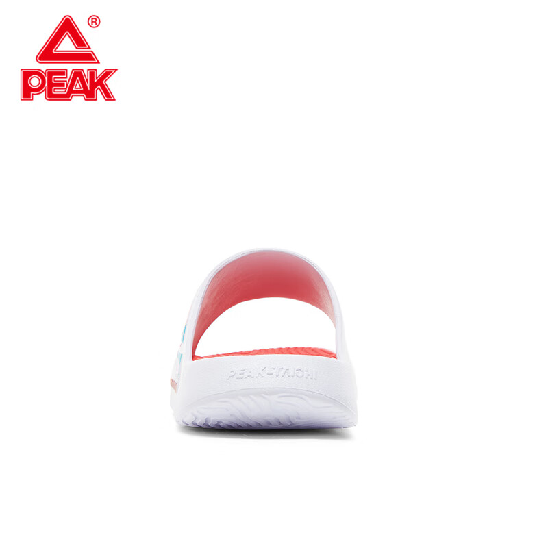 匹克（PEAK）龙生九子态极拖鞋男鞋夏季户外防滑沙滩鞋居家浴室运动凉拖鞋子 ET42957L大白/大红 40