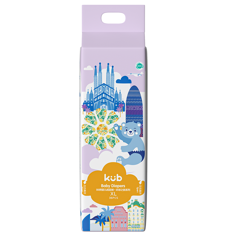 可优比(KUB)双芯体纸尿裤价格走势图和推荐