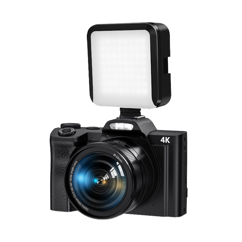 松典（SONGDIAN） 数码相机 入门级微单照相机ccd学生4K高清便携 DC201 标配 32G 内存