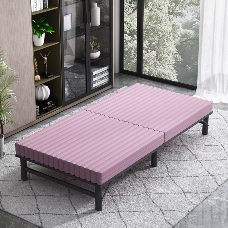 鹤迹出口日式家用折叠床 办公午休酒店小户型简易床 单人加高加固拼床